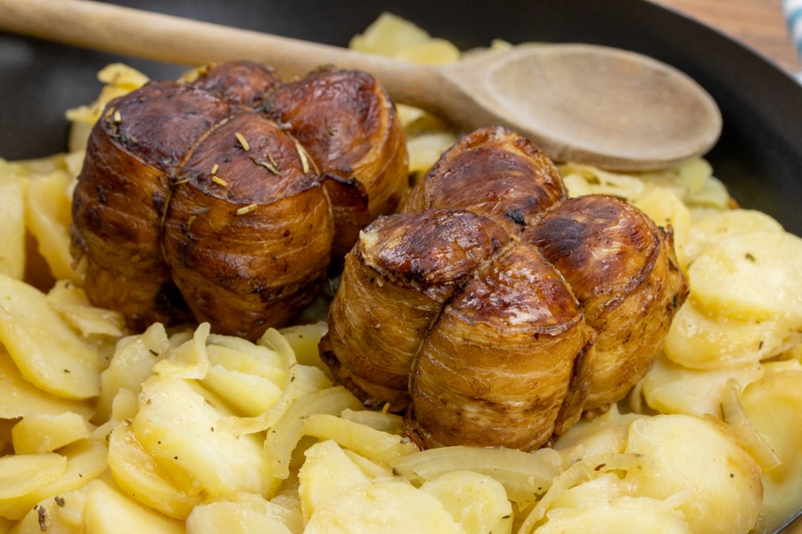 Quel est le temps de cuisson idéal pour des paupiettes de porc au four ?
